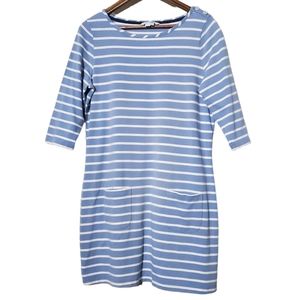 Boden Blue and White Striped Tunic